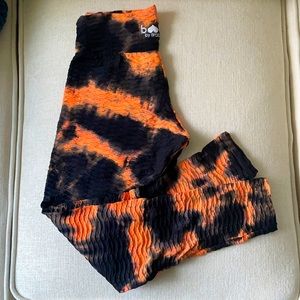 Tie-Dye Orange & Black Booty By Brabants Original